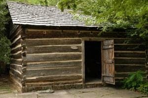 Historic cabins in Great Smoky Mountains National Park